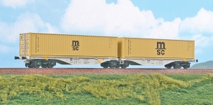 ACME 40367 - H0 - Containertragwagen Sggrs 80 MSC, VTG, Ep. V-VI